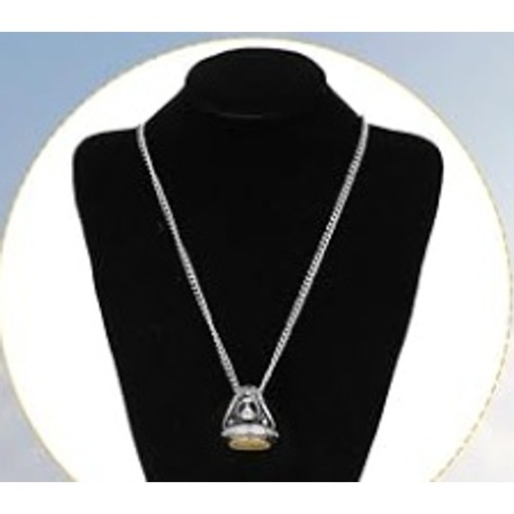 Softball Championship Style Ring Silver Tone Rhinestone with Chain and Stand - Picture 4 of 5